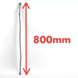 Stainless Flexi Arm 80cm with 1/2inch Hex Nut