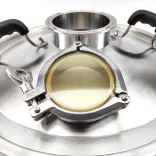 BrewZilla 65L Pro Sight Glass Distillation / Steam Condenser Lid - 2 Inch TC Top - 3 Inch PPSU Sight Glass