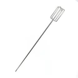   Premium Stainless Steel Drill Powered Mash Stirrer & Mixer - 1/4 Inch Hex Drive