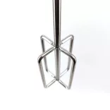 Premium Stainless Steel Drill Powered Mash Stirrer & Mixer - 1/4 Inch Hex Drive