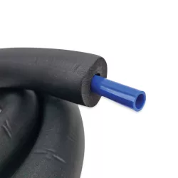  Kék glikol szigetelő tömlő - 2 m tekercs x 12 mm belső átmérő x 16 mm külső átmérő - 15 mm vastag habszivacs