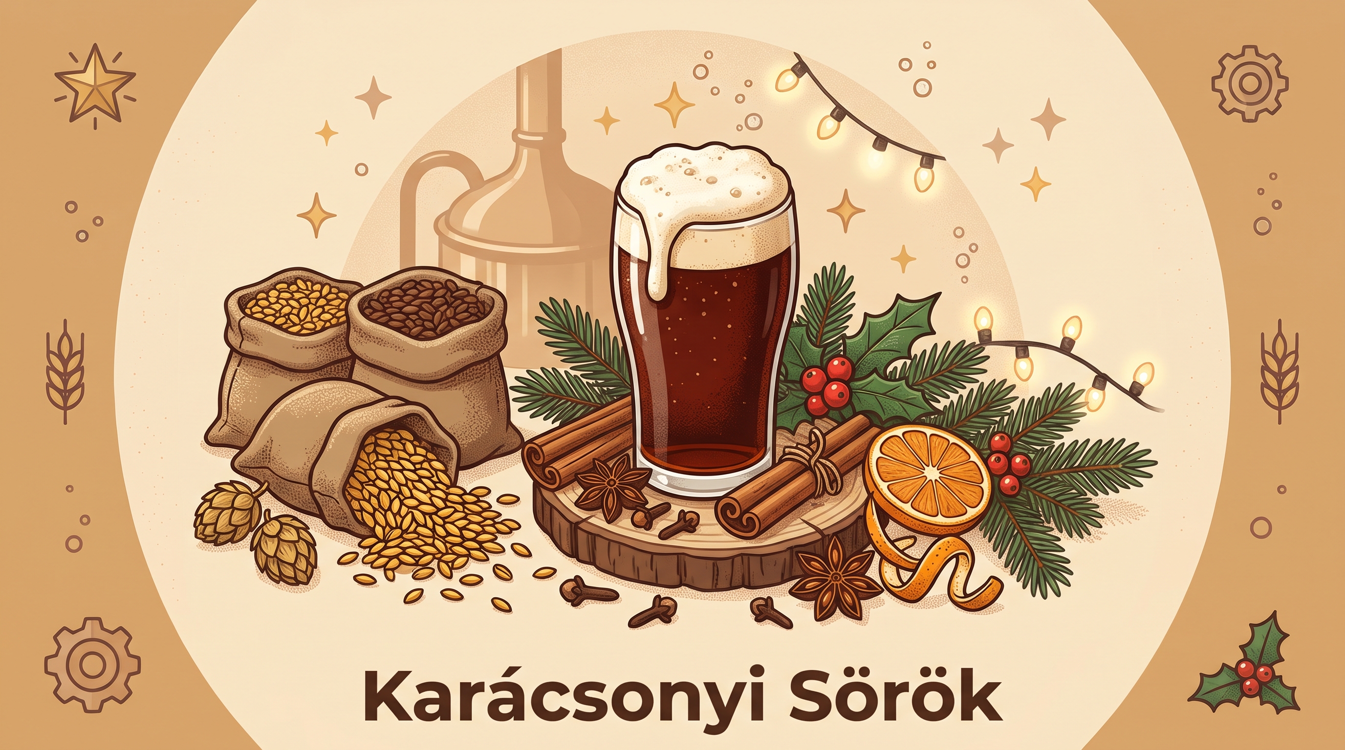 Itt az ideje a karácsonyi sör készítésének.