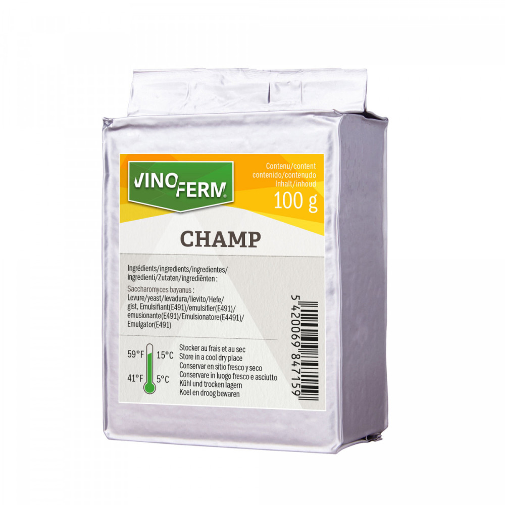 Száraz borélesztő Vinoferm Champ 100 g