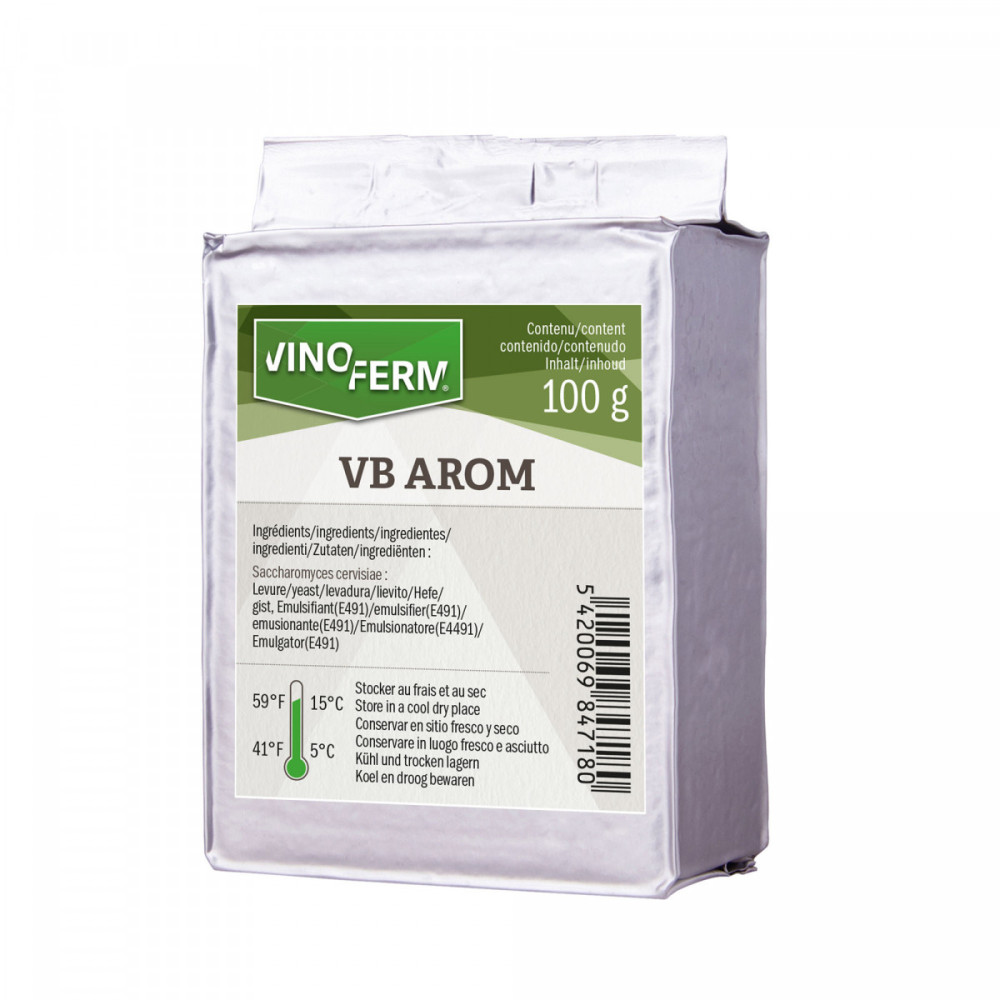 Száraz borélesztő Vinoferm VB Arom 100 g