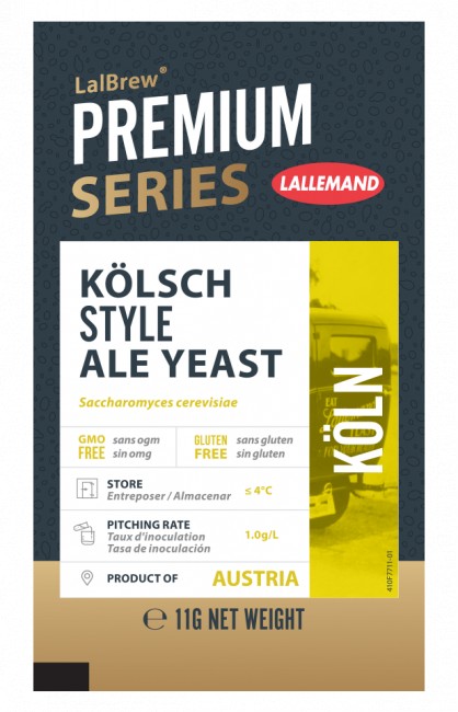  Köln Kolsch-style Ale Yeast, 11 g sörélesztő